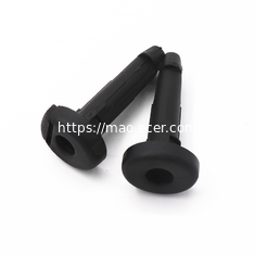 Car Seat Adjustable Backseat Headrest Guide with Button Plastic for Truck Seat with Dia. 12mm Cute Seat Parts Get Stuck HS-HG12L