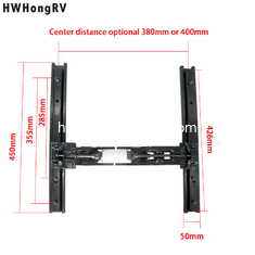RV car slides seat rails power adjustable car seat electrical slider seating electrical rails