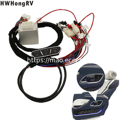Multifunctional touch switch for RV electrical  seat /Electric seat triple key switch