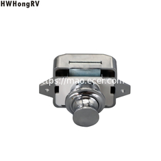 HWhongRV ZInc Alloy Keyless Push Button RV Large Cabinet Push Lock For Caravan Boat
