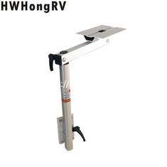 HWHongRV Height Adjustable Campervan Table Leg with swivel of table mount for the RV &amp; Marine is made of Aluminum Alloy
