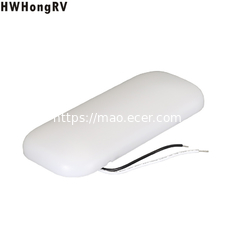 HWHongRV campes 12V rectangle Ultra-Thin Dome LED Light Interior Lamp Caravan Motorhome RV surface mount Light