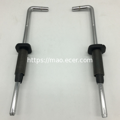 HR-HU3 headrest parts auto head rest frame headrest guides metal pole and plastic parts