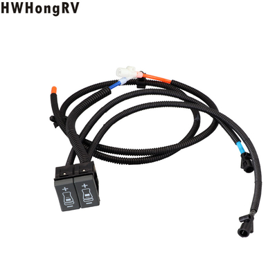 HWHongRV truck seating Air Lumbar Switches Lumbar support valve complete switch with 2 buttons for drive seat
