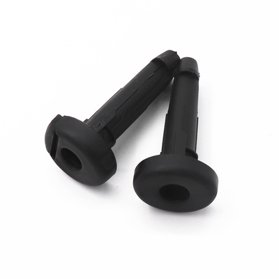 Car Seat Adjustable Backseat Headrest Guide with Button Plastic for Truck Seat with Dia. 12mm Cute Seat Parts Get Stuck HS-HG12L