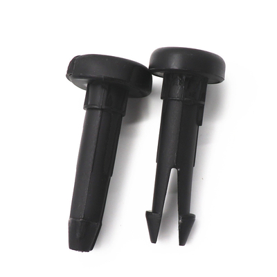 Car Seat Adjustable Backseat Headrest Guide with Button Plastic for Truck Seat with Dia. 12mm Cute Seat Parts Get Stuck HS-HG12L