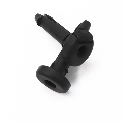 Car Seat Adjustable Backseat Headrest Guide with Button Plastic for Truck Seat with Dia. 12mm Cute Seat Parts Get Stuck HS-HG12L