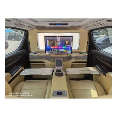 HWHongRV  minibus vip car divider  and hidden bar seat for luxury minibus coach car