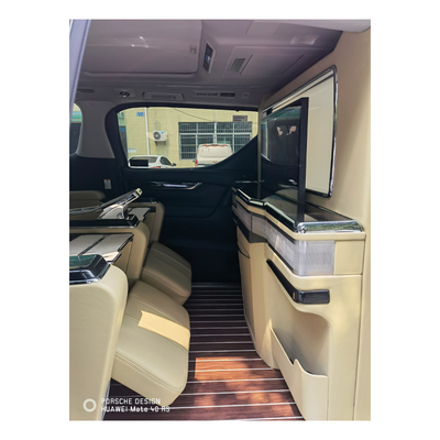 HWHongRV  minibus vip car divider  and hidden bar seat for luxury minibus coach car