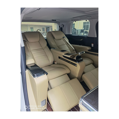 HWHongRV  minibus vip car divider  and hidden bar seat for luxury minibus coach car