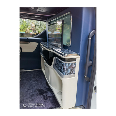 HWHongRV  minibus vip car divider  for limousine van with the RV business class electrical seat