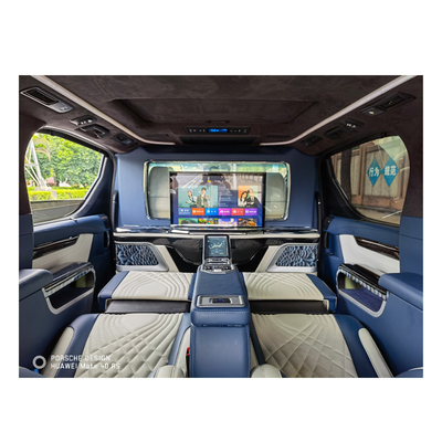 HWHongRV  minibus vip car divider  for limousine van with the RV business class electrical seat