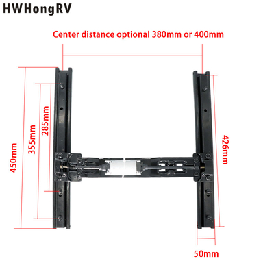 RV car slides seat rails power adjustable car seat electrical slider seating electrical rails