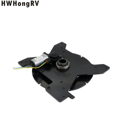 RV power auto seat swivel adapter and car seat swivel mechanism motor home rotating passenger seat base