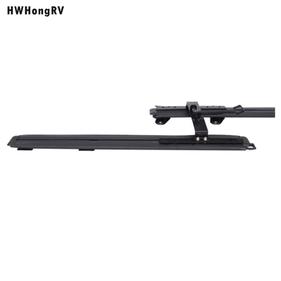 Motorhome rear seat inlaid  floor slider track runner van recessed seat floor rail double lock car seat sliding with 100cm