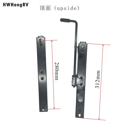HWHongRV Professional auto Metal Sliding Rail van Seat Slider For Various Car Seats and universal race seat slider