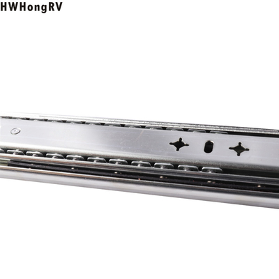 Motorhome Touch Open Ball Bearing Drawer Slider Campervan Cabinet Hardware Full Extension Slider Travel Trailer HC-5303T CN;SHA