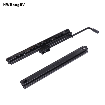 Car Seat Slider Kit to Add Sliding Functionality to Seat Mount Auto Seat Slider Brackets Black Steel Function General Seat 315mm