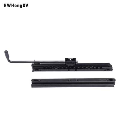 Car Seat Slider Kit to Add Sliding Functionality to Seat Mount Auto Seat Slider Brackets Black Steel Function General Seat 315mm