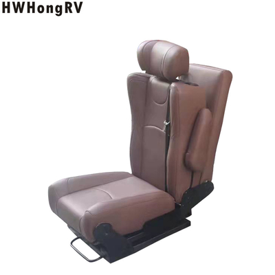 caravan folding campervan RV  single seats with 2 fold rv rock and roll  bed car seats  rv camper van interior