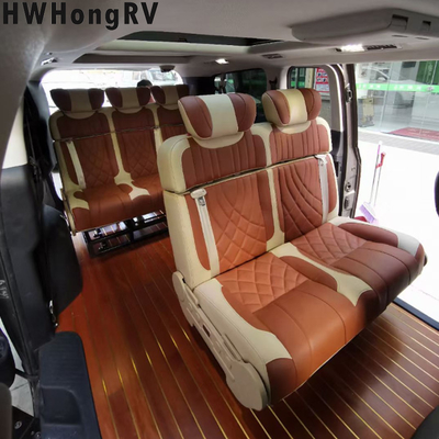 HWHongRV  Luxury Bed Motorhomes three people bed  Seat For Vip Van for RV MPV Motorhome Campervan Caravan Car Trailer
