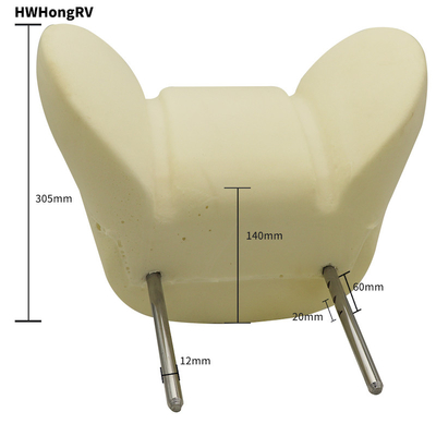 car seat headrest pillow with memory sponge/van seat head rest foam