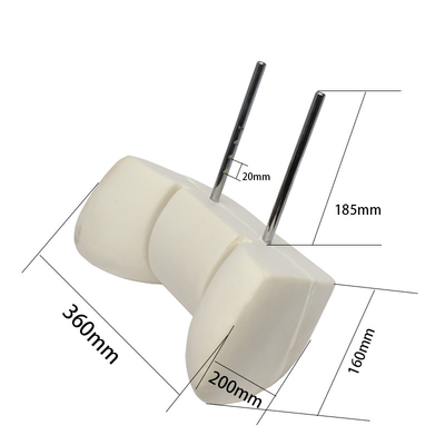 Adjustable on Height Car Seat Headrest Parts Camper Van Seats Accessories RV Mpv Rear Seat Pillow PU Auto Seating Head Rest
