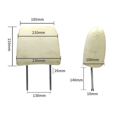 130mm Adjustable Height Car Headrest