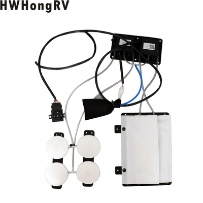 RV 4-ways pneumatic air bladder back lumbar support massage system car seat air lumbar support massage