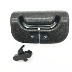 RV seat belt mask made of plastic