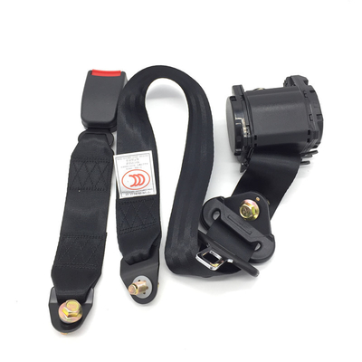 Universal Adjustable 3 Point Retractable Car Bus Truck Safety Drivers Webbing Hug Seat Belt Hwhongrv CN;GUA HS-SB3 Luxury 135cm