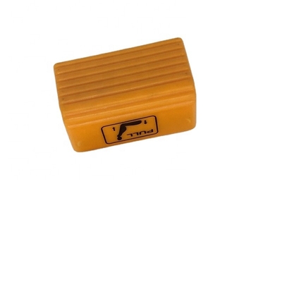 Plastic adjuster of height for the mechanical suspension driver seat
