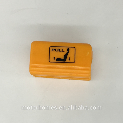 Plastic adjuster of height for the mechanical suspension driver seat