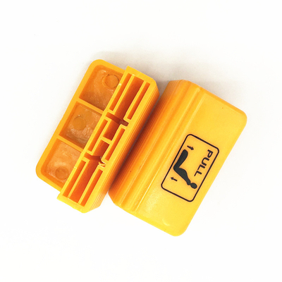 Plastic adjuster of height for the mechanical suspension driver seat
