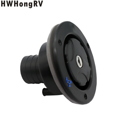 Campervan Parts black Fresh Water Drain Water Tank Locking Hatch Filler Caravan Water Fill Inlet