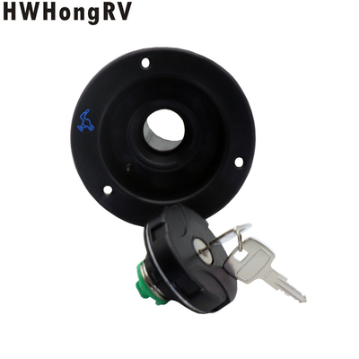 Campervan Parts black Fresh Water Drain Water Tank Locking Hatch Filler Caravan Water Fill Inlet