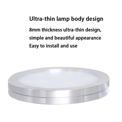 HWHongRV Surface Mounting Round LED RV/Ceiling Light 2.5w mini led under cabinet night light 12V DC