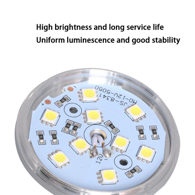 HWHongRV Surface Mounting Round LED RV/Ceiling Light 2.5w mini led under cabinet night light 12V DC
