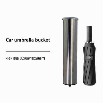 Camper and boat RV bring to water pipe stainless steel umbrella bucket car umbrella storage bucket