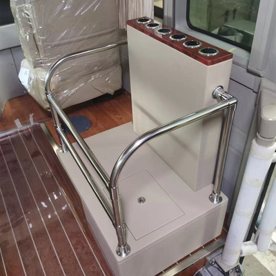 Camper and boat RV bring to water pipe stainless steel umbrella bucket car umbrella storage bucket