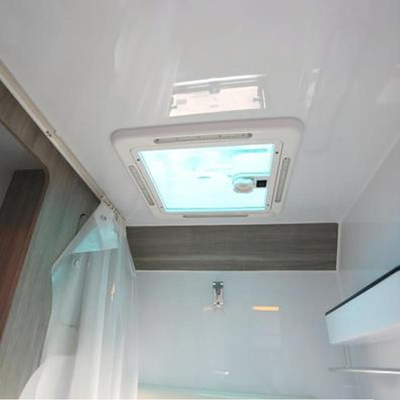 HWHongRV 280* 280mm Car Van Modified Roof Vent Hatch Van Exhaust Roof Camper RV Trailer Ventilated fan