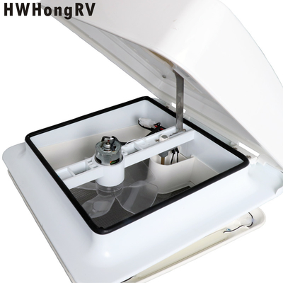 HWHongRV 280* 280mm Car Van Modified Roof Vent Hatch Van Exhaust Roof Camper RV Trailer Ventilated fan