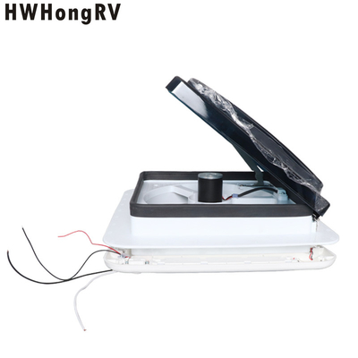HWHongRV Rv roof vent fan trailer camper van cargo air vent 12v volt 11inch Opening Airflow recreational vehicle