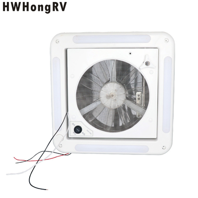HWHongRV Rv roof vent fan trailer camper van cargo air vent 12v volt 11inch Opening Airflow recreational vehicle