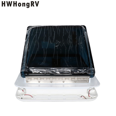 HWHongRV Rv roof vent fan trailer camper van cargo air vent 12v volt 11inch Opening Airflow recreational vehicle