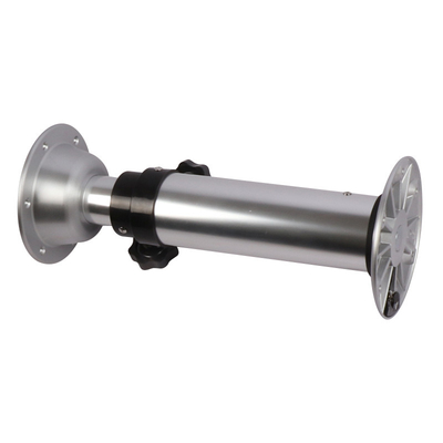 Motorhome Accessory Aluminum 3 stages Telescopic Table Base Compatible for RV Manual 3 Sections Lifting Table Legs
