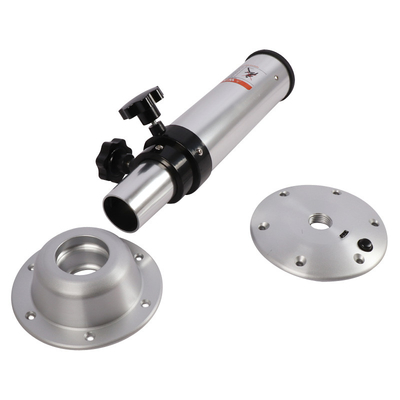 Motorhome Accessory Aluminum 3 stages Telescopic Table Base Compatible for RV Manual 3 Sections Lifting Table Legs