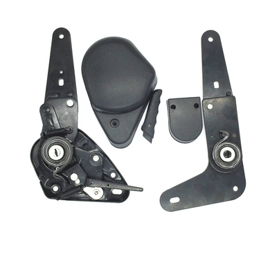 Car Seat Backrest Hinge with 0-180degree Adjustment Car Seat Backrest Adjuster Black Steel Standard Vehicle General Seat HUIHONG