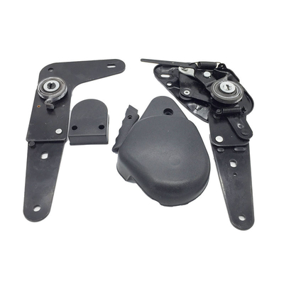 Car Seat Backrest Hinge with 0-180degree Adjustment Car Seat Backrest Adjuster Black Steel Standard Vehicle General Seat HUIHONG