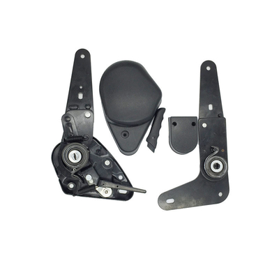 Car Seat Backrest Hinge with 0-180degree Adjustment Car Seat Backrest Adjuster Black Steel Standard Vehicle General Seat HUIHONG